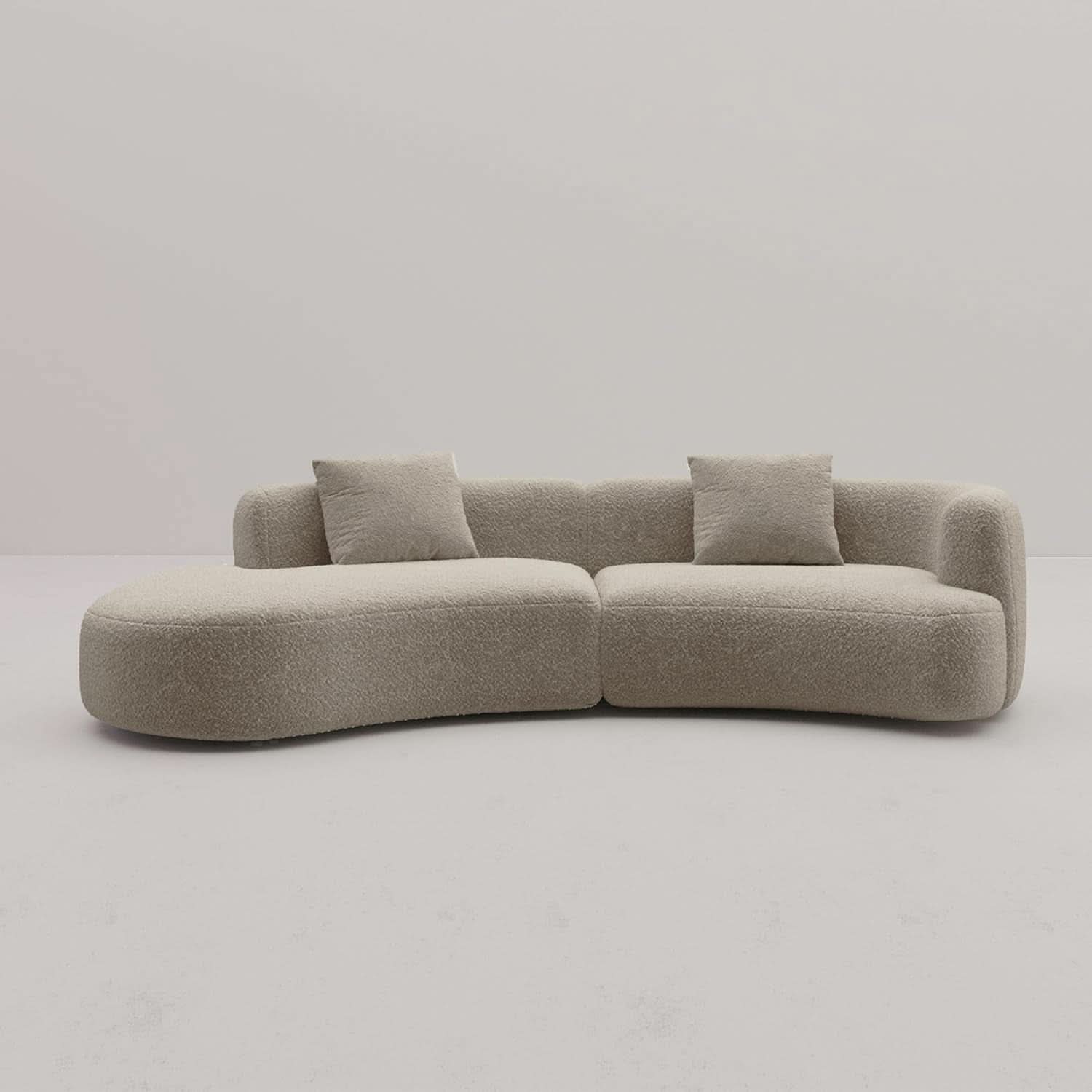 Velmora Curved Sectional Sofa