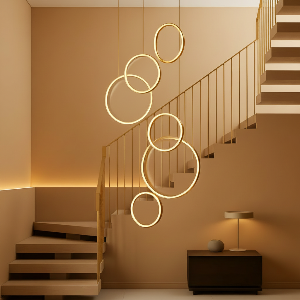 Velmora Aurora Ring Chandelier