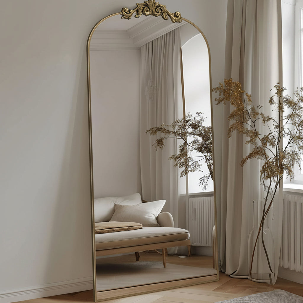 Full Length Floor Mirror 71x28 Inch Bronze For Bedroom-1