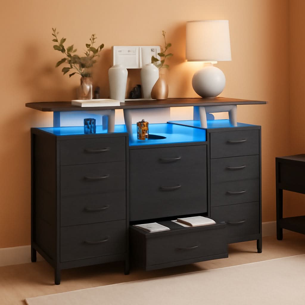 Velmora Signature LED Dresser-0