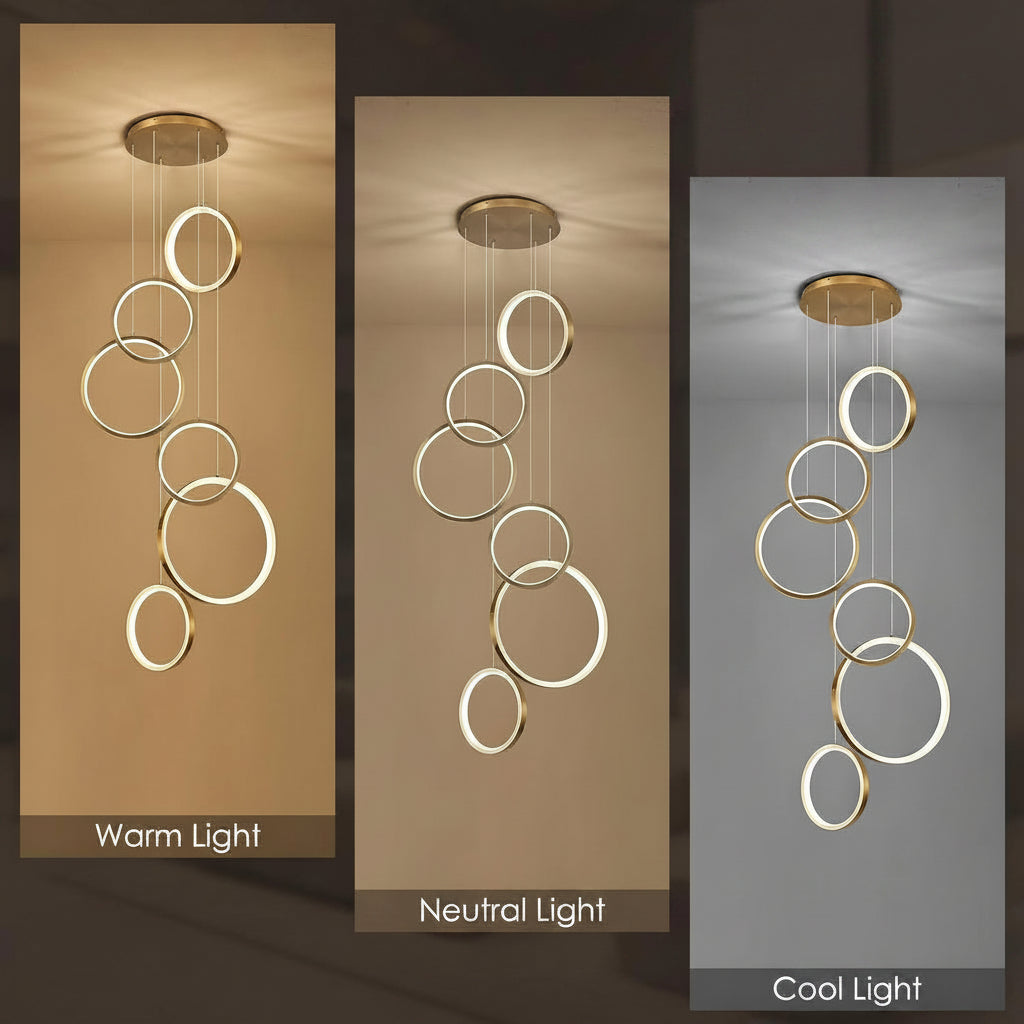 Velmora Aurora Ring Chandelier